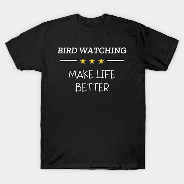 Bird watching T-Shirt by Mdath